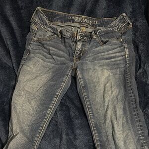 American Eagle Outfitters Women's Dark Wash Skinny Jeans